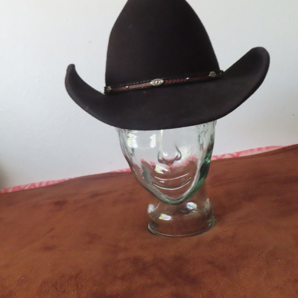 Rodeo King Felt Cowboy Hat with Band M Size  USA